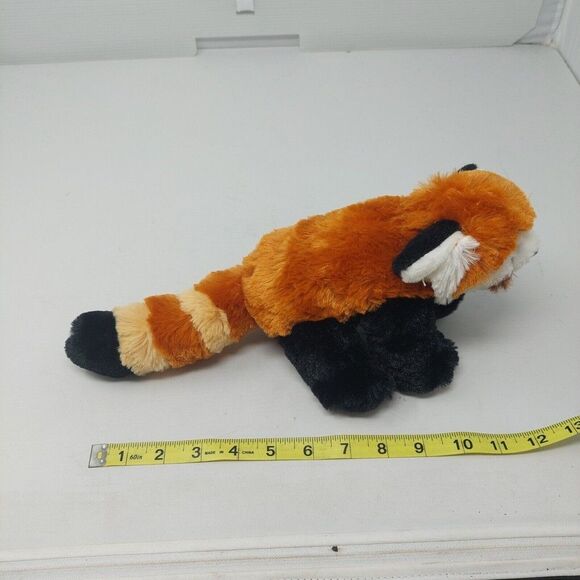 Wild Republic Red Panda Orange and White 12" Plush Stuffed Animal Zoo Toy - Picture 8 of 9